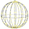 Dovana su 320 LED 2 pcs Šilta balta 50 cm metalas