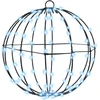 Dovana Šalta balta 30 x 30 x 32 cm Metalas 96 LED