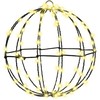 Dovana su 96 LED Šilta balta 30 cm metalas