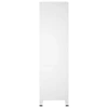 Drabužių spinta, baltos spalvos, 90x50x180cm, metalas