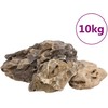 Drakono akmenys, pilkos spalvos, 10kg, 10–40cm