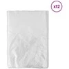 Dulkių lakštas 12 pcs Skaidrus 400 x 500 cm HDPE