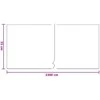 Dulkių lapas su lipnia juosta 12 vnt. Skaidrus 55 x 3300 cm