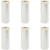 Dulkių lapas su lipnia juosta 6 pcs Skaidrus 240 x 2000 cm HDPE
