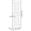 Duris NARVIK Natūrali 70 x 210 cm Kietos pušies medžio durys