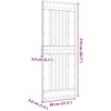 Duris NARVIK Natūrali 80 x 210 cm Kietos pušies medžio durys