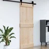 Duris NARVIK Natūrali 95 x 210 cm Kietos pušies medžio durys