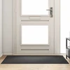 Durų kilimėlis Antracito ir juoda 90 x 150 cm 100% poliamidas