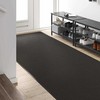 Durų kilimėlis Juoda 120 x 350 cm 100% poliamidas