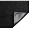 Durų kilimėlis Juoda 60 x 40 x 1.2 cm Teddy Audinys