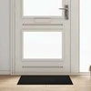 Durų kilimėlis Juoda 60 x 40 x 1.2 cm Teddy Audinys