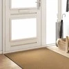 Durų kilimėlis Kremas ir juoda 120 x 400 cm Poliamidas ir PVC
