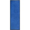 Durų kilimėlis, mėlynos spalvos, 60x180cm, plaunamas