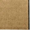 Durų kilimėlis Kremas ir juoda 120 x 400 cm Poliamidas ir PVC