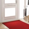 Durų kilimėlis Raudona ir Juoda 120 x 300 cm 100% poliamidas