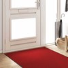 Durų kilimėlis Raudona ir Juoda 120 x 400 cm Poliamidas ir PVC