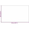 Durų kilimėlis Antracito ir juoda 90 x 150 cm 100% poliamidas