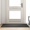 Durų kilimėlis Antracito ir juoda 90 x 150 cm 100% poliamidas