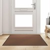 Durų kilimėlis Ruda ir juoda 120 x 180 cm 100% poliamidas