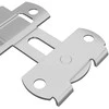 Durų užraktas 423 vnt. Sidabro 70 x 8 mm Plienas