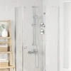 Dušo galvutės rinkinys Chromo 150 cm Nerūdijantis plienas
