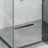 Dušo nuotekų 2-in-1 su 360° sifonu Juoda 50 cm