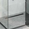 Dušo nuotekų 2-in-1 su 360° sifonu Juoda 80 cm