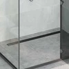 Dušo nuotekų 2-in-1 su 360° sifonu Juoda 100 cm