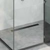 Dušo nuotekų 2-in-1 su 360° sifonu Juoda 70 cm