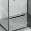 Dušo nuotekų 2-in-1 su 360° sifonu Juoda 80 cm