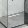Dušo nuotekų 2-in-1 su 360° sifonu Sidabrinė 54 x 11 x 9,5 cm