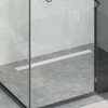 2 viename dušo nutekėjimas Sidabro 90 cm