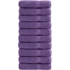 Rankšluostis Dušo rankšluosčiai SOLUND, 10vnt., violetiniai 70x140cm 600g/m²