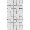 Dušo roletas, 130x240 cm, audinio plotis 126 cm