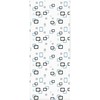 Dušo roletas, 90x240 cm, audinio plotis 86 cm