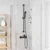 Dušo sistemos rinkinys Juoda 100 cm Nerūdijantis plienas