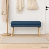 Dviejų sluoksnių suolas Mėlyna 110 x 40 x 47 cm Audinys