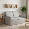 Dviejų vietų sofa Debesų pilka 130 x 81 x 82 cm Audinys