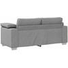 Dvivietė sofa Debesų pilka 180 cm audinys