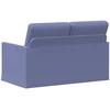 Dviejų vietų sofa Džinsinės mėlynos 130 x 81 x 82 cm Audinys