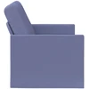 Dviejų vietų sofa Džinsinės mėlynos 150 x 81 x 82 cm Audinys