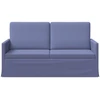 Dviejų vietų sofa Džinsinės mėlynos 150 x 81 x 82 cm Audinys