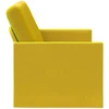 Dviejų vietų sofa Geltona 130 x 81 x 82 cm Aksomas
