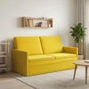 Dviejų vietų sofa Geltona 150 x 81 x 82 cm Aksomas