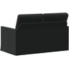 Dviejų vietų sofa Juoda 130 x 81 x 82 cm Aksomas