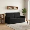 Dviejų vietų sofa Juoda 150 x 81 x 82 cm Aksomas