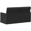 Dviejų vietų sofa Juoda 150 x 81 x 82 cm Audinys