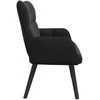 Dviejų vietų sofa Juodas 115 x 61 x 87 cm Aksomas