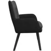 Dviejų vietų sofa Juodas 115 x 61 x 87 cm Aksomas