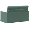 Dviejų vietų sofa Jūrinė žalia 130 x 81 x 82 cm Aksomas